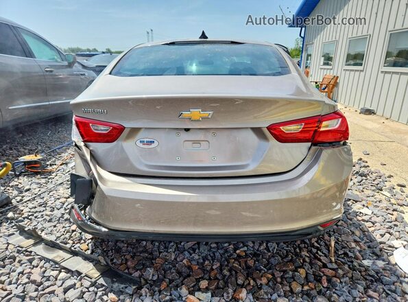 1G1ZB5ST9NF204136 2022 CHEVROLET MALIBU Tan უკანა ხედი
