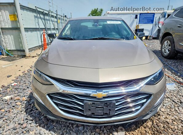 1G1ZB5ST9NF204136 2022 CHEVROLET MALIBU Tan წინა ხედი