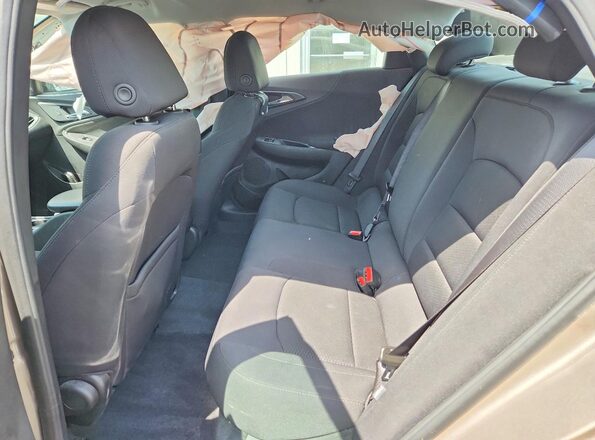 1G1ZB5ST9NF204136 2022 CHEVROLET MALIBU Tan უკანა სავარძლების ხედი