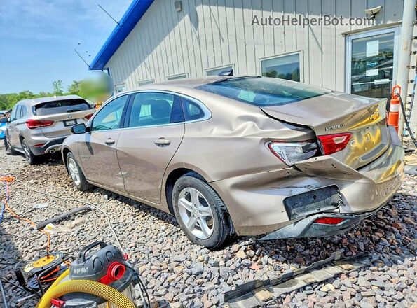 1G1ZB5ST9NF204136 2022 CHEVROLET MALIBU Tan უკანა მარცხენა