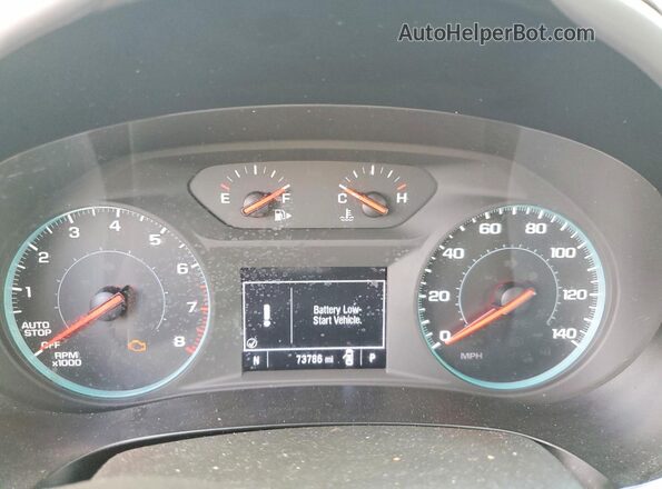 1G1ZB5ST9PF216161 2023 CHEVROLET MALIBU Серебряный Вид щитка приборов