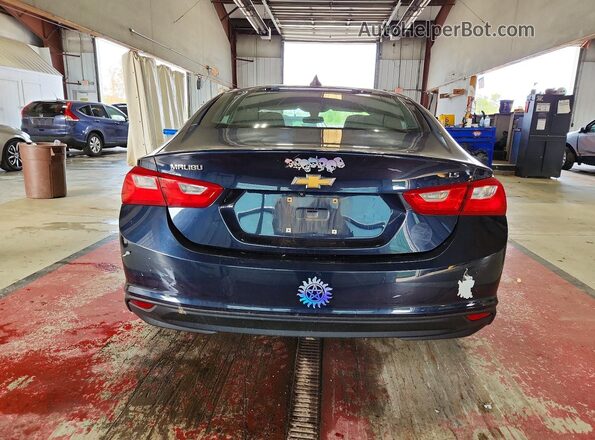 1G1ZB5STXGF210644 2016 CHEVROLET MALIBU Blue Հետևի տեսք