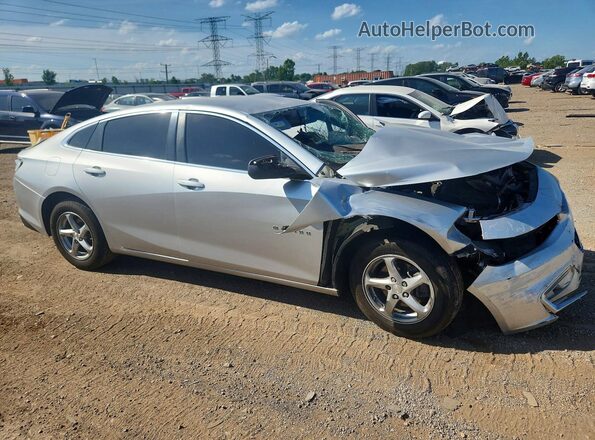 1G1ZB5STXHF248103 2017 CHEVROLET MALIBU Серебряный Передняя правая четверть