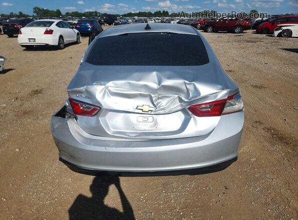1G1ZB5STXHF248103 2017 CHEVROLET MALIBU Серебряный Вид сзади