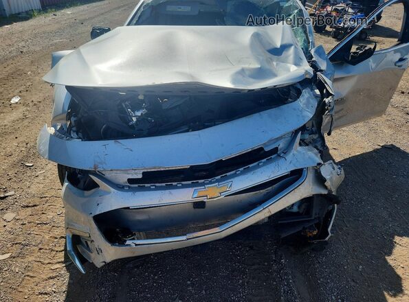 1G1ZB5STXHF248103 2017 CHEVROLET MALIBU Серебряный Вид задней части салона