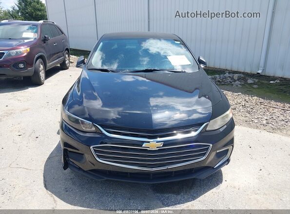 1G1ZB5STXHF290223 2017 CHEVROLET MALIBU Black Vista del cuadro de instrumentos