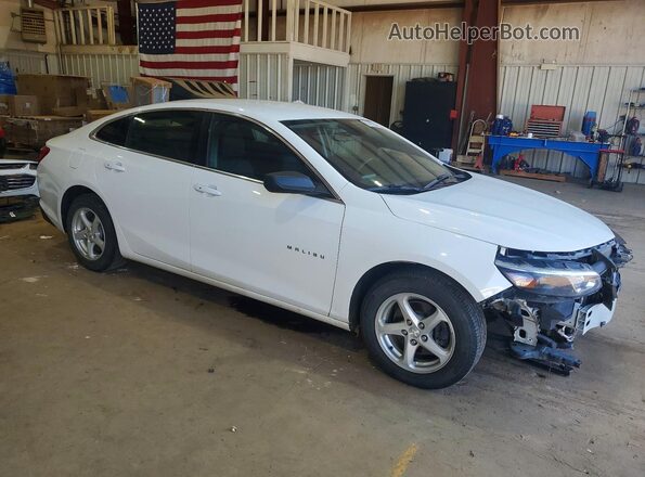 1G1ZB5STXJF132843 2018 CHEVROLET MALIBU White Առջևի աջ