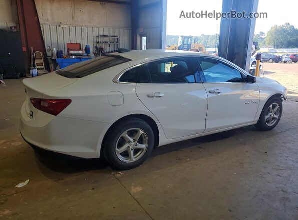 1G1ZB5STXJF132843 2018 CHEVROLET MALIBU White Հետևի աջ