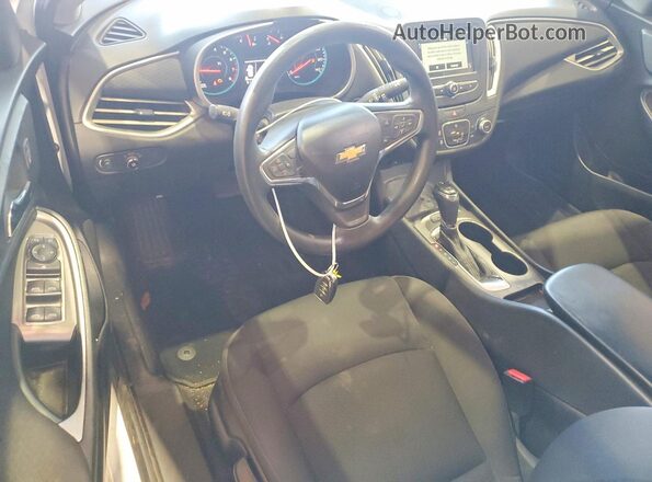 1G1ZB5STXJF132843 2018 CHEVROLET MALIBU White Առջևի վահանակի տեսք