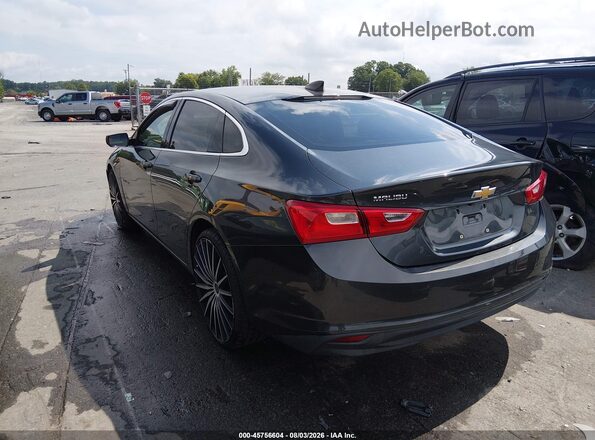1G1ZB5STXJF229914 2018 CHEVROLET MALIBU Gray Rear left