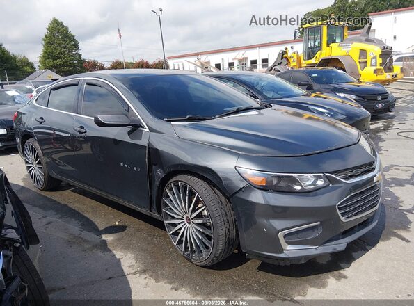 1G1ZB5STXJF229914 2018 CHEVROLET MALIBU Gray Rear interior view