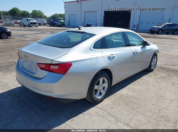 1G1ZB5STXNF167131 2022 CHEVROLET MALIBU Silver Trasero derecho