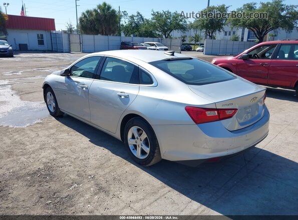 1G1ZB5STXNF167131 2022 CHEVROLET MALIBU Silver Trasero izquierdo
