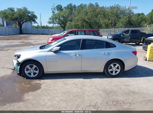 1G1ZB5STXNF167131 2022 CHEVROLET MALIBU Silver Vista interior trasera