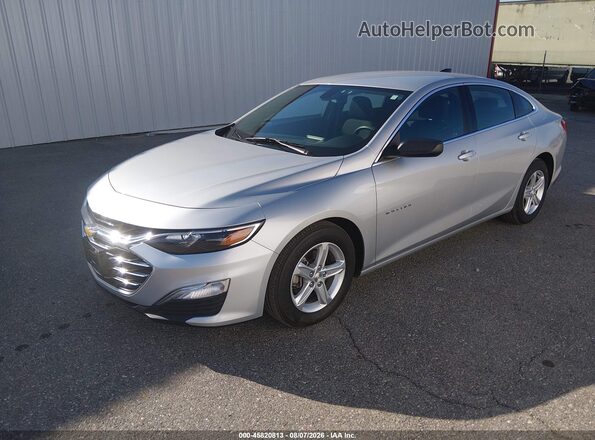 1G1ZC5ST0LF033173 2020 CHEVROLET MALIBU Серебряный Передняя левая четверть