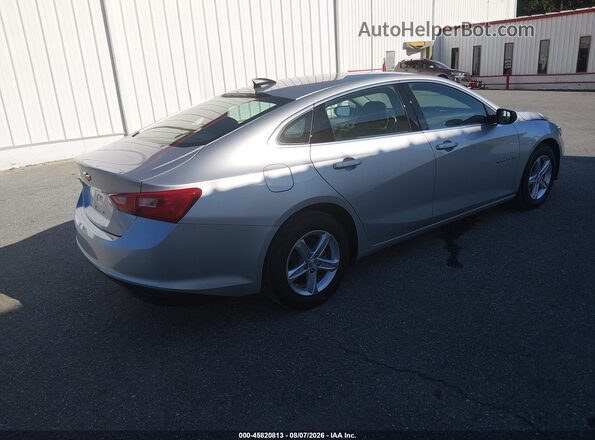 1G1ZC5ST0LF033173 2020 CHEVROLET MALIBU Серебряный Задняя правая четверть