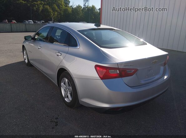 1G1ZC5ST0LF033173 2020 CHEVROLET MALIBU Серебряный Задняя левая четверть