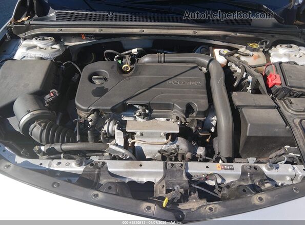 1G1ZC5ST0LF033173 2020 CHEVROLET MALIBU Серебряный Вид сзади