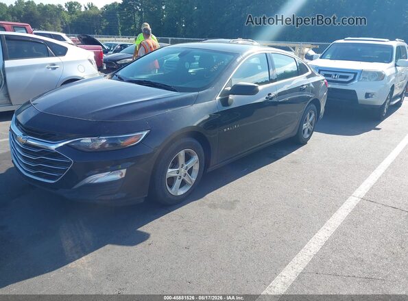 1G1ZC5ST0LF056503 2020 CHEVROLET MALIBU Черный Передняя левая четверть