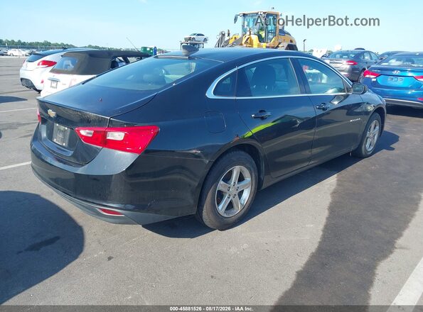 1G1ZC5ST0LF056503 2020 CHEVROLET MALIBU Черный Задняя правая четверть