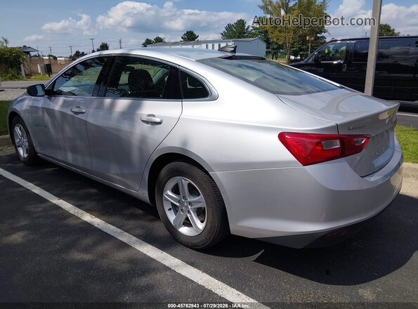 1G1ZC5ST0LF133872 2020 CHEVROLET MALIBU Silver Rear left