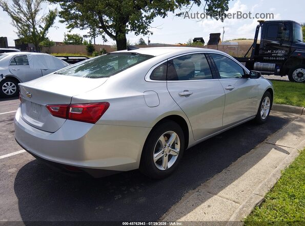 1G1ZC5ST0LF133872 2020 CHEVROLET MALIBU Silver Rear right