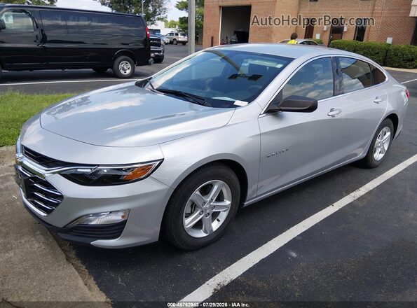 1G1ZC5ST0LF133872 2020 CHEVROLET MALIBU Silver Front left