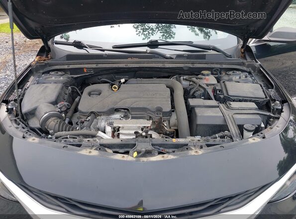 1G1ZC5ST0LF137999 2020 CHEVROLET MALIBU Черный Вид сзади