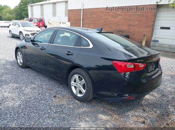1G1ZC5ST0LF137999 2020 CHEVROLET MALIBU Черный Задняя левая четверть