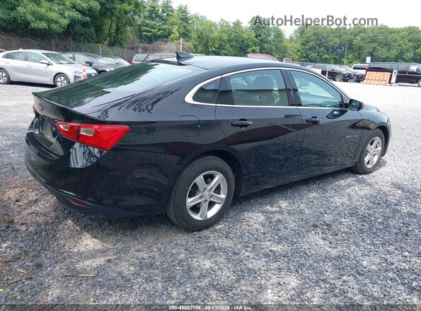 1G1ZC5ST0LF137999 2020 CHEVROLET MALIBU Черный Задняя правая четверть