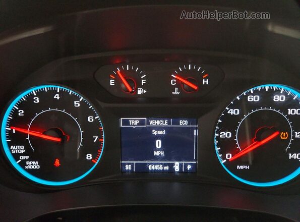1G1ZC5ST0LF146511 2020 CHEVROLET MALIBU White ხელსაწყოთა პანელის ხედი