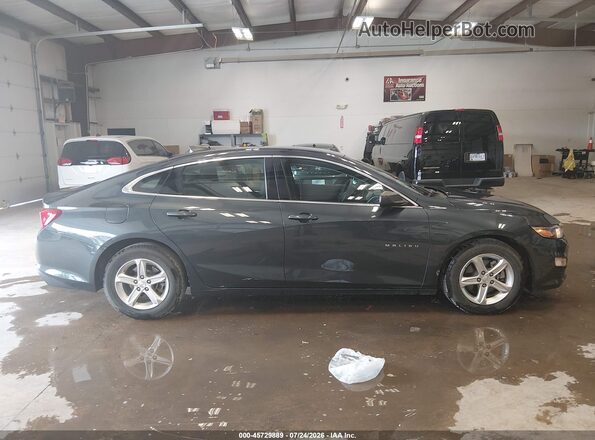 1G1ZC5ST0MF002457 2021 CHEVROLET MALIBU Gray Вид задньої частини салону