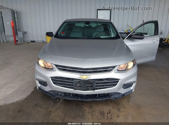 1G1ZC5ST1GF287397 2016 CHEVROLET MALIBU Silver Front view