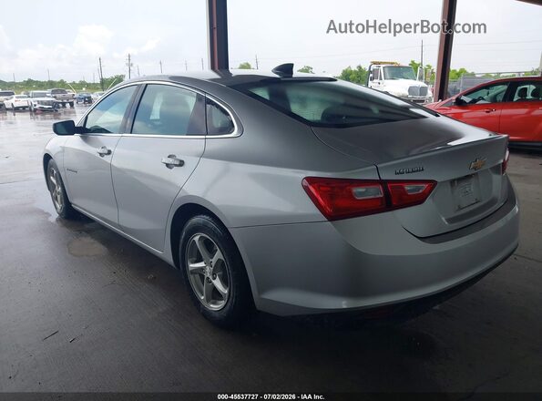 1G1ZC5ST1GF287397 2016 CHEVROLET MALIBU Silver Rear left