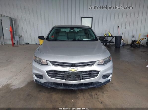 1G1ZC5ST1GF287397 2016 CHEVROLET MALIBU Silver Instrument cluster view