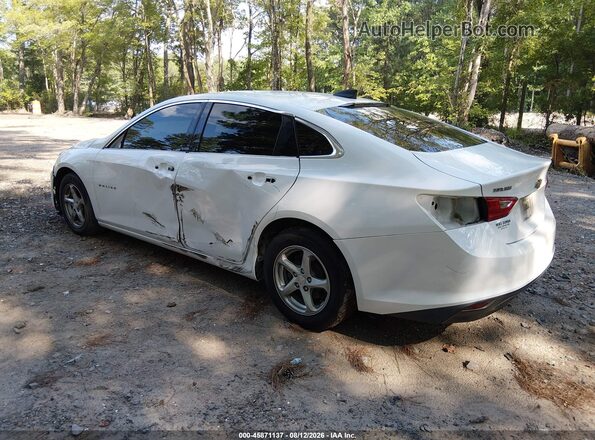 1G1ZC5ST1HF285831 2017 CHEVROLET MALIBU White Tył lewy