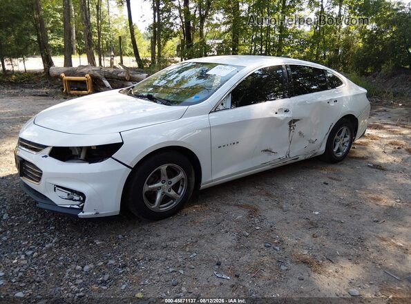 1G1ZC5ST1HF285831 2017 CHEVROLET MALIBU White Przód lewy