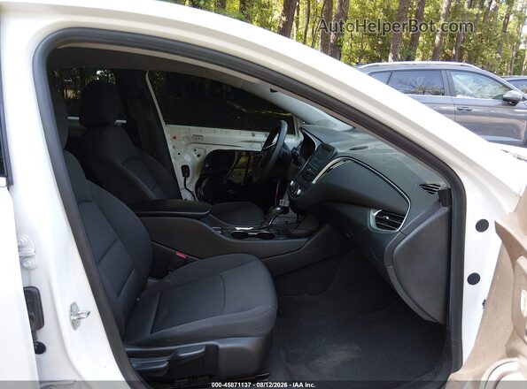 1G1ZC5ST1HF285831 2017 CHEVROLET MALIBU White Widok wnętrza z przodu