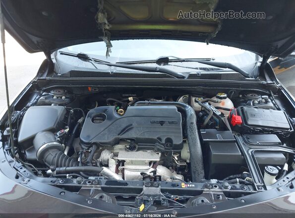 1G1ZC5ST1KF209601 2019 CHEVROLET MALIBU Black Հետևի տեսք