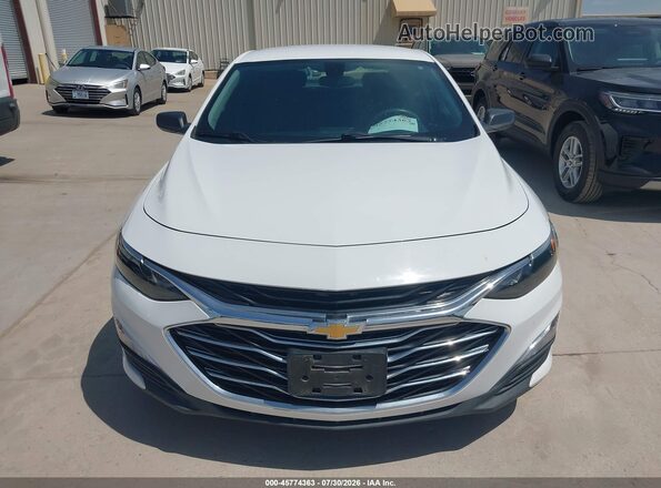 1G1ZC5ST1LF038107 2020 CHEVROLET MALIBU White Rear interior view