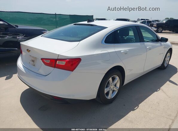 1G1ZC5ST1LF038107 2020 CHEVROLET MALIBU White Rear right