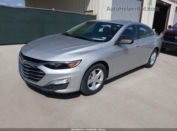 1G1ZC5ST1LF057739 2020 CHEVROLET MALIBU Silver Przód lewy
