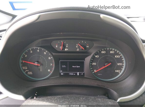 1G1ZC5ST1LF057739 2020 CHEVROLET MALIBU Silver Widok tylnych siedzeń