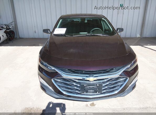 1G1ZC5ST1LF131399 2020 CHEVROLET MALIBU Maroon უკანა სალონის ხედი