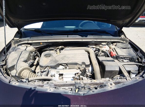 1G1ZC5ST1LF131399 2020 CHEVROLET MALIBU Maroon უკანა ხედი