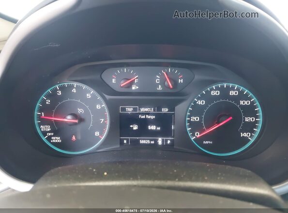 1G1ZC5ST1LF137655 2020 CHEVROLET MALIBU Silver უკანა სავარძლების ხედი