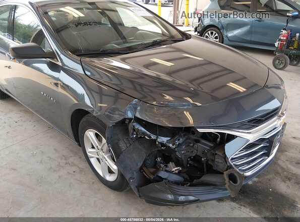 1G1ZC5ST1MF083792 2021 CHEVROLET MALIBU Gray Դիմացի տեսք