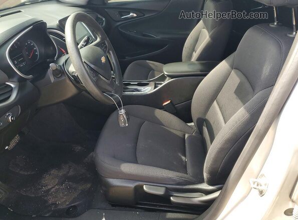 1G1ZC5ST1NF154619 2022 CHEVROLET MALIBU Серебряный Вид салона спереди