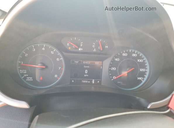 1G1ZC5ST1NF154619 2022 CHEVROLET MALIBU Серебряный Вид щитка приборов