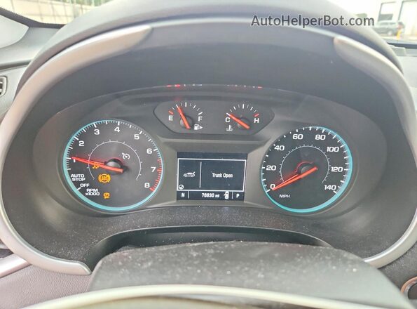 1G1ZC5ST1RF116975 2024 CHEVROLET MALIBU White ხელსაწყოთა პანელის ხედი